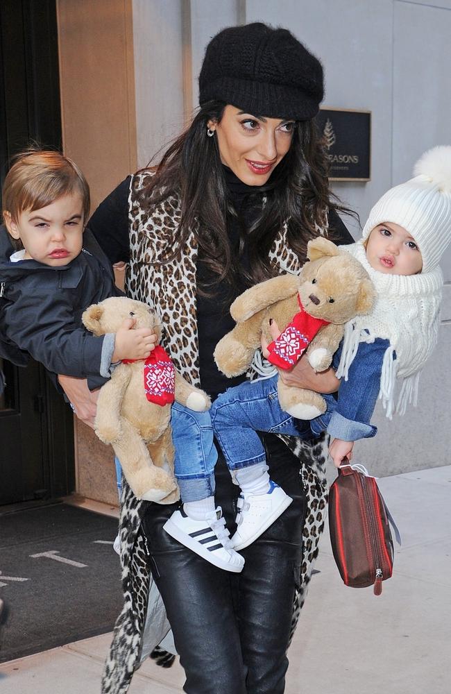 See The Adorable Pics Of Clooney's Twins